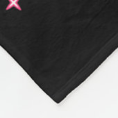 Pixel Art Retro 60s 70s Style Hippie Outfit Love C Fleece Deken (Hoek)