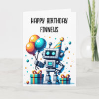 Pixel Art Robot Kleurplaat Jongen Verjaardag