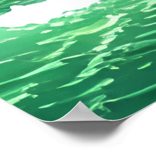 Pixel art, Rock, Castle, zee | AI Art. Poster (Hoek)