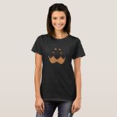 Pixel Art Rottweiler T-shirt (Voorkant volledig)