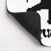 Pixel Art Sasquatch Muismat (Hoek)