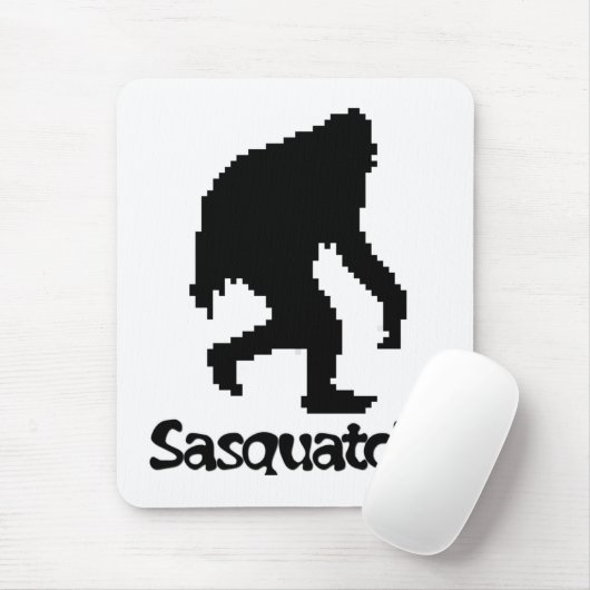 Pixel Art Sasquatch Muismat (Met muis)