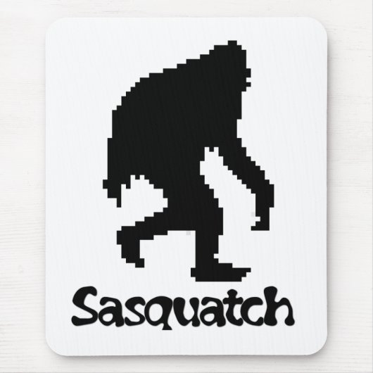 Pixel Art Sasquatch Muismat (Voorkant)
