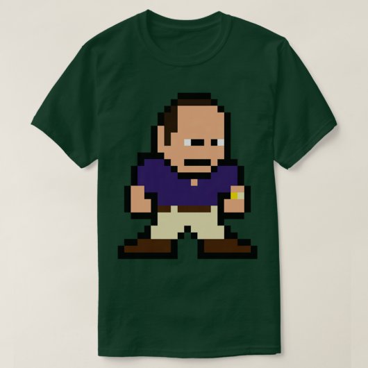 Pixel Art Tony Soprano T-shirt (Design voorkant)