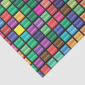 Pixel art videogaming tissuepapier (Detail)