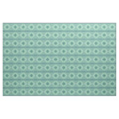 Pixel Aztec - Blauwgroen patroon Stof (Yard (91,4 cm))