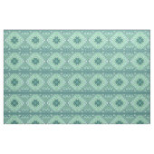 Pixel Aztec - Blauwgroen patroon Stof (Fat Quarter)
