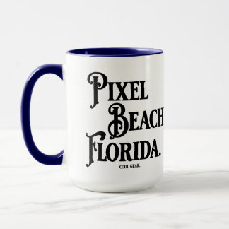 Pixel Beach Florida Mug Mok