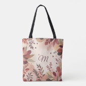 Pixel Bloei Tote Bag (Achterkant)