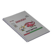 Pixel Boss Batte-laptop Notitieboek (Rechterzijde)