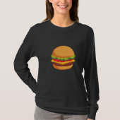 Pixel Burger T-shirt (Voorkant)