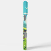 Pixel Buzz: het avontuur van Sunny Meadow Case-Mate iPhone Case (Achterkant / Rechts)