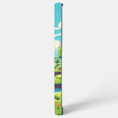 Pixel Buzz: het avontuur van Sunny Meadow Samsung Galaxy Hoesje (Linkerkant)