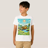 Pixel Buzz: het avontuur van Sunny Meadow T-shirt (Voorkant volledig)