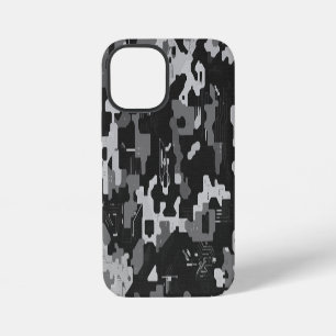 Pixel Camo Stealth iPhone 12 Mini Hoesje