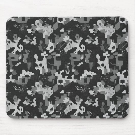 Pixel Camo Stealth Muismat (Voorkant)