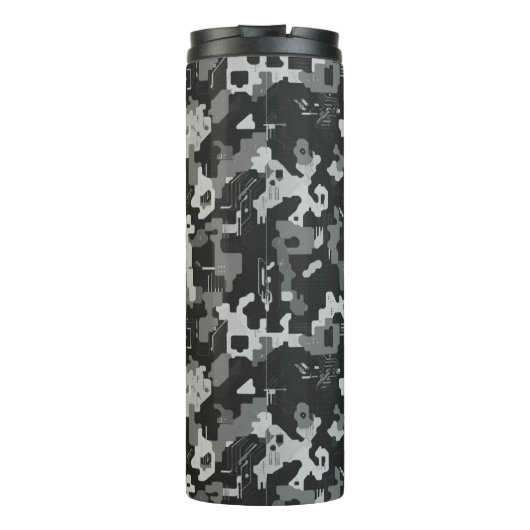 Pixel Camo Stealth Thermosbeker (Achterkant)