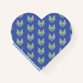 Pixel Cat Patroon Notitieboek