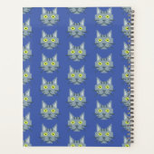 Pixel Cat Patroon Planner (Achterkant)
