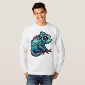 Pixel Chameleon Shift T-shirt (Voorkant volledig)