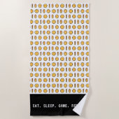 Pixel Coin Pattern Strandlaken (Voorkant)