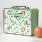 Pixel De Puppicorn Lunchbox Groen (In situ)
