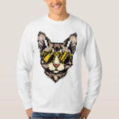 Pixel Devon Rex T-shirt (Voorkant)