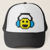 Pixel DJ Trucker Pet (Voorkant)