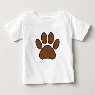 Pixel Dog Paw Print