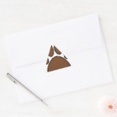 Pixel Dog Paw Print Sticker (Envelop)