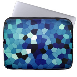 Pixel Dream - Blauw Laptop Sleeve