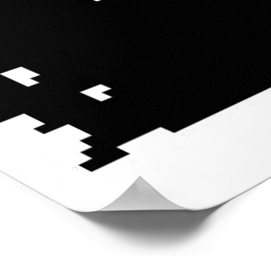 Pixel Dust Poster (Hoek)