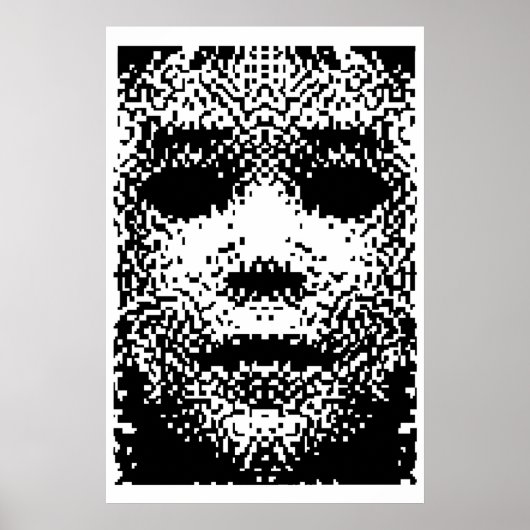 Pixel Dust Poster (Voorkant)