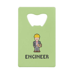 Pixel Engineer Bottle Opener Creditkaart Flessenopener