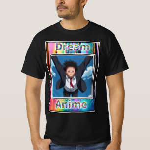 Pixel Face Dream Anime T-shirt