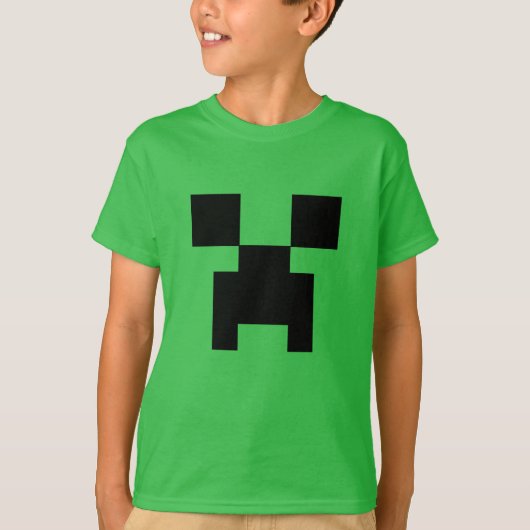 Pixel Face Gaming T-shirt (Voorkant)