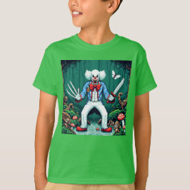 Pixel Friends: Bosbescherming (clown) #04 T-shirt