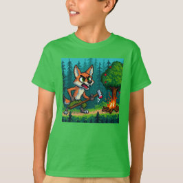 Pixel Friends: Bosbescherming (fox) #06 T-shirt