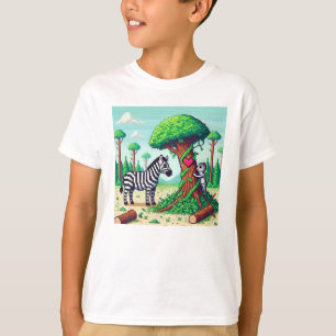 Pixel Friends: Bosbescherming (ribben) #11 T-shirt