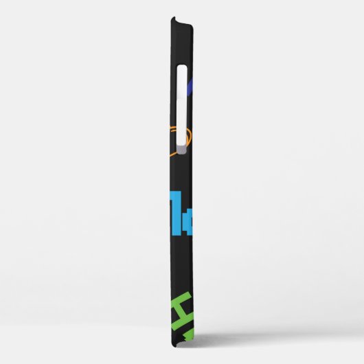 Pixel Game Style: Abstract naadloos. Case-Mate iPhone Case (Achterkant / Links)