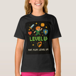 Pixel Gamer Kids T-Shirt – Level Up Retro Style
