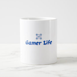 Pixel Gamer Life Grote Koffiekop