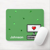 Pixel Gamer Mousepad Muismat (Met muis)