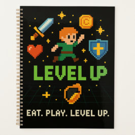 Pixel Gamer Planner – Level Up Retro Organizer
