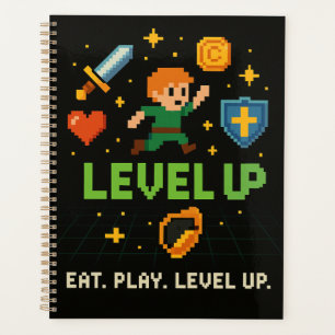 Pixel Gamer Planner – Level Up Retro Organizer