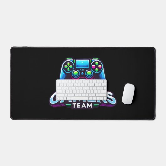 Pixel Gamers Team – Elite Gaming Bureaumat (Keyboard & Muis)