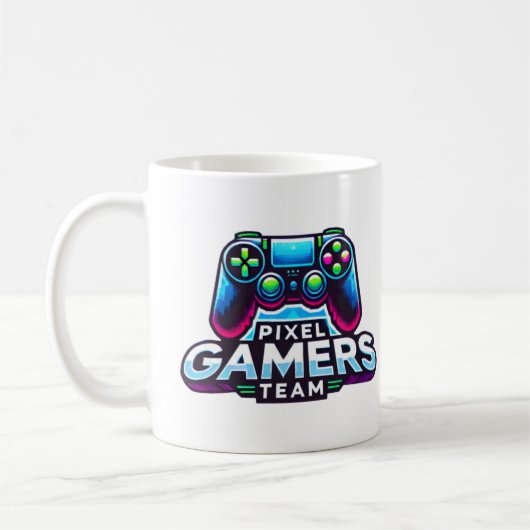 Pixel Gamers Team – Future Pro Gamer Koffiemok (Links)