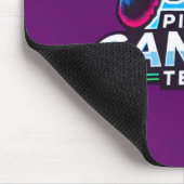 Pixel Gamers Team – Paarse Gamer Muismat (Hoek)