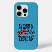 Pixel-gamingstel Level Up-ontwerp Case-Mate iPhone Case (Achterkant)