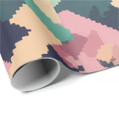 Pixel geometrisch cadeaupapier (Rol Hoek)